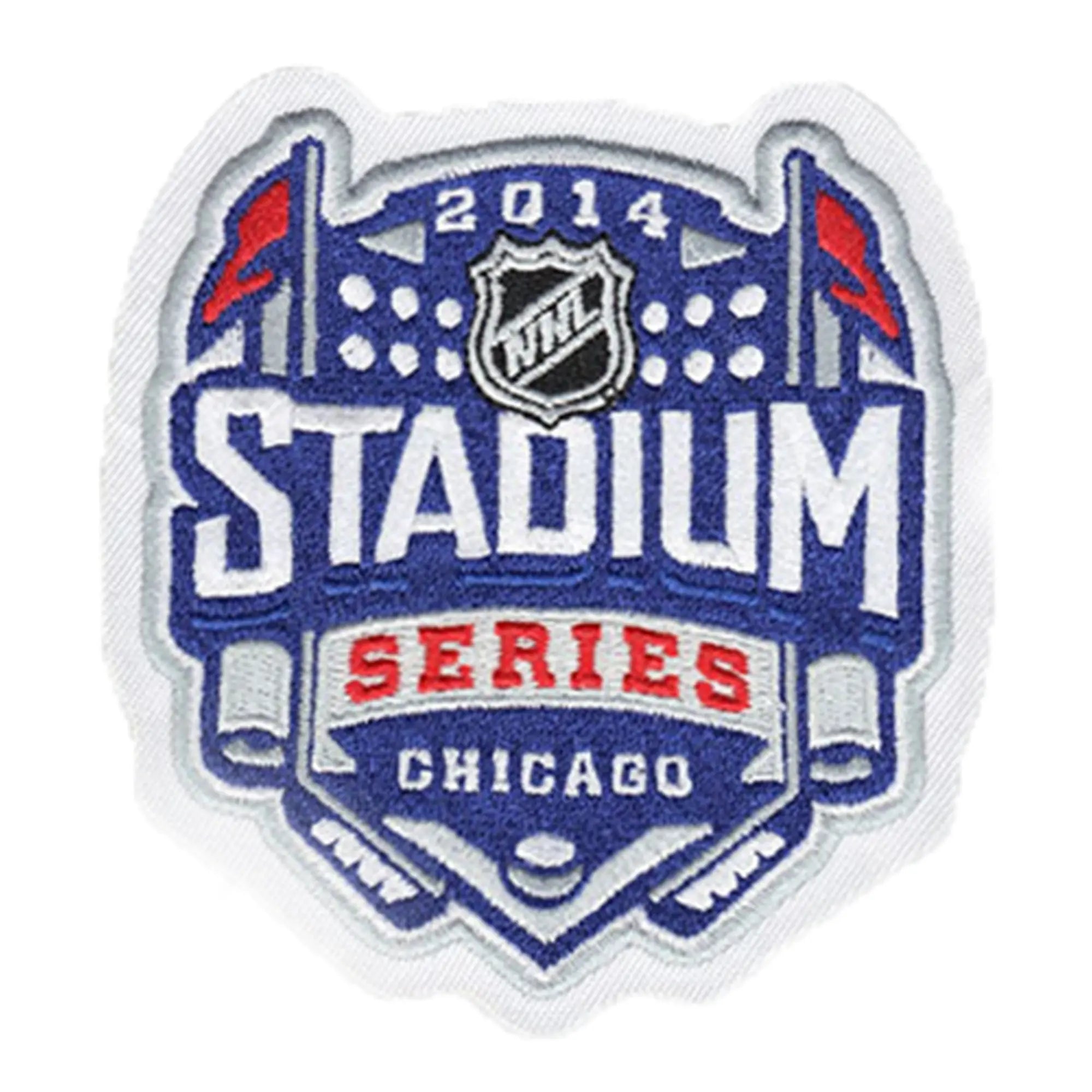 2014 NHL Stadium Series Game Logo Jersey Patch (Chicago) 