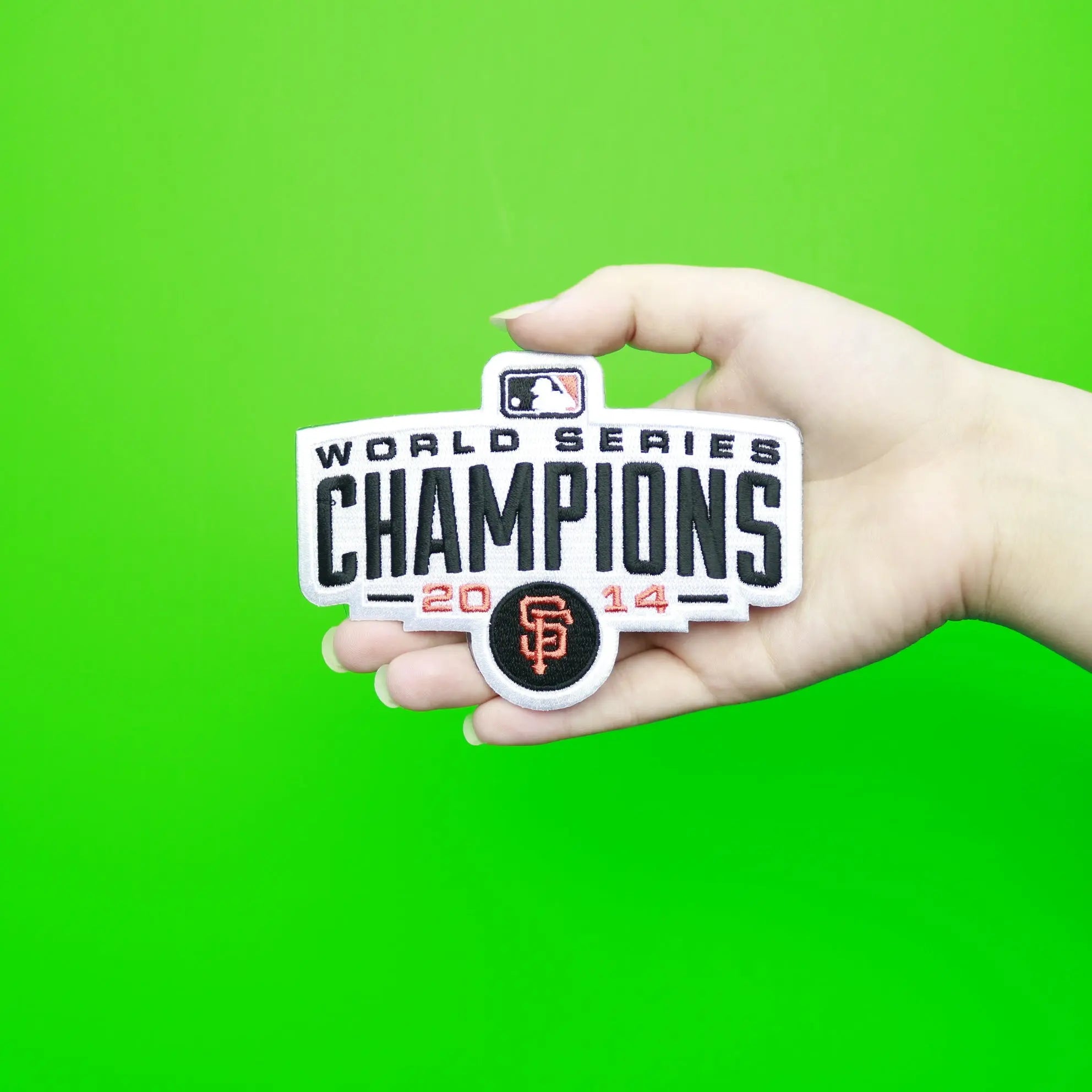 2014 San Francisco Giants MLB World Series Champions Logo Jersey 