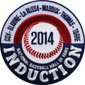 2014 National Baseball Hall Of Fame Induction Patch (Cox Glavine Maddux LaRussa Thomas Torre) 