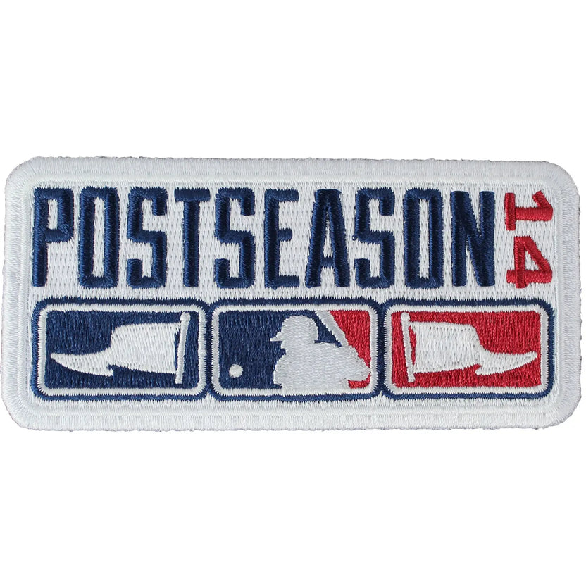 Mlb Patch Label 2014 Official MLB Major League Baseball Post Season Logo Jersey Sleeve ...