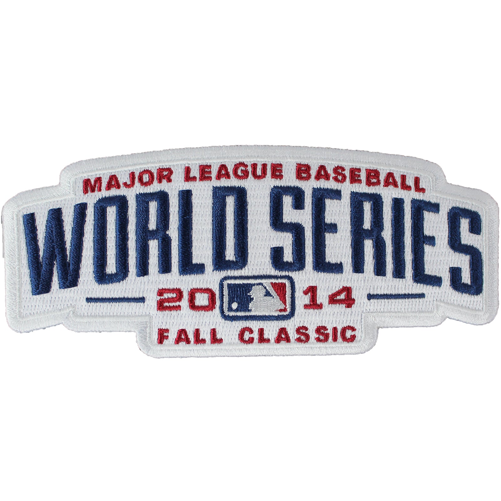 2014 MLB World Series Logo Jersey Sleeve Patch (Kansas City Royals vs. San Francisco Giants) 