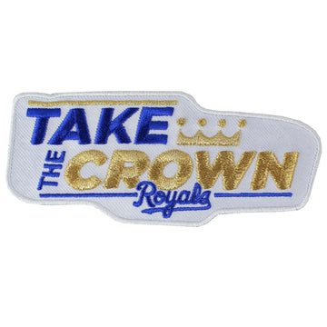 Kansas City Royals World Series 'Take The Crown' Jersey Patch 