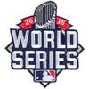 2015 MLB Official World Series Logo Jersey Sleeve Patch New York Mets Kansas City Royals 