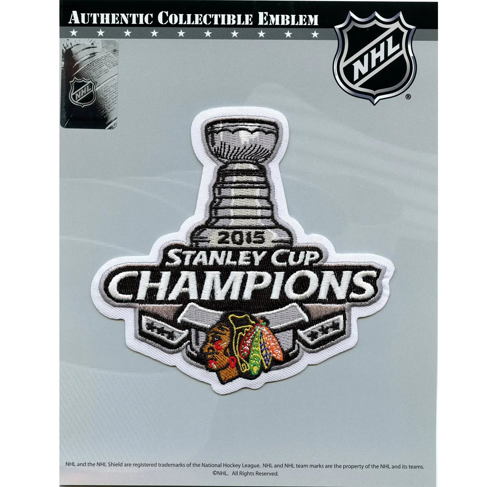 Chicago Blackhawks NHL 2015 Stanley Cup Champions Keychain
