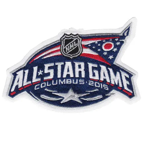 2015 NHL All-star Game Jersey Patch Columbus Blue Jackets 