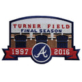 2016 Atlanta Braves Turner Field Final Season Jersey Sleeve Patch 