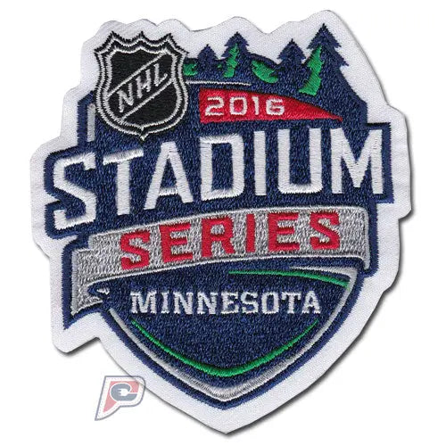 2016 NHL Stadium Series Game at TCF Bank Stadium Logo Jersey Patch (Minnesota Wild vs. Chicago Blackhawks) 