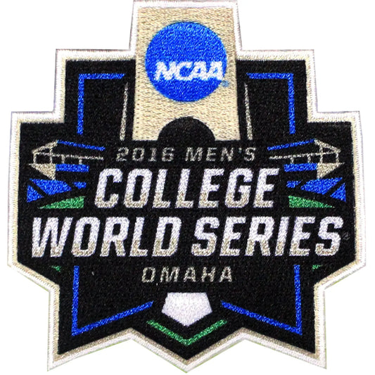 2016 Men's College World Series NCAA Omaha Nebraska Jersey Sleeve Patch 