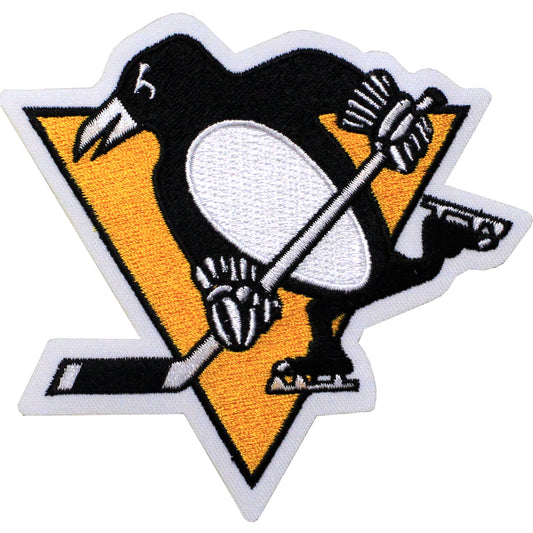 Pittsburgh Penguins Primary Team Logo Patch (Yellow Skating Penguin) 