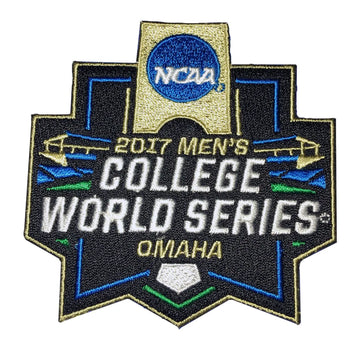 2017 Men's College World Series NCAA Omaha Nebraska Jersey Sleeve Patch 