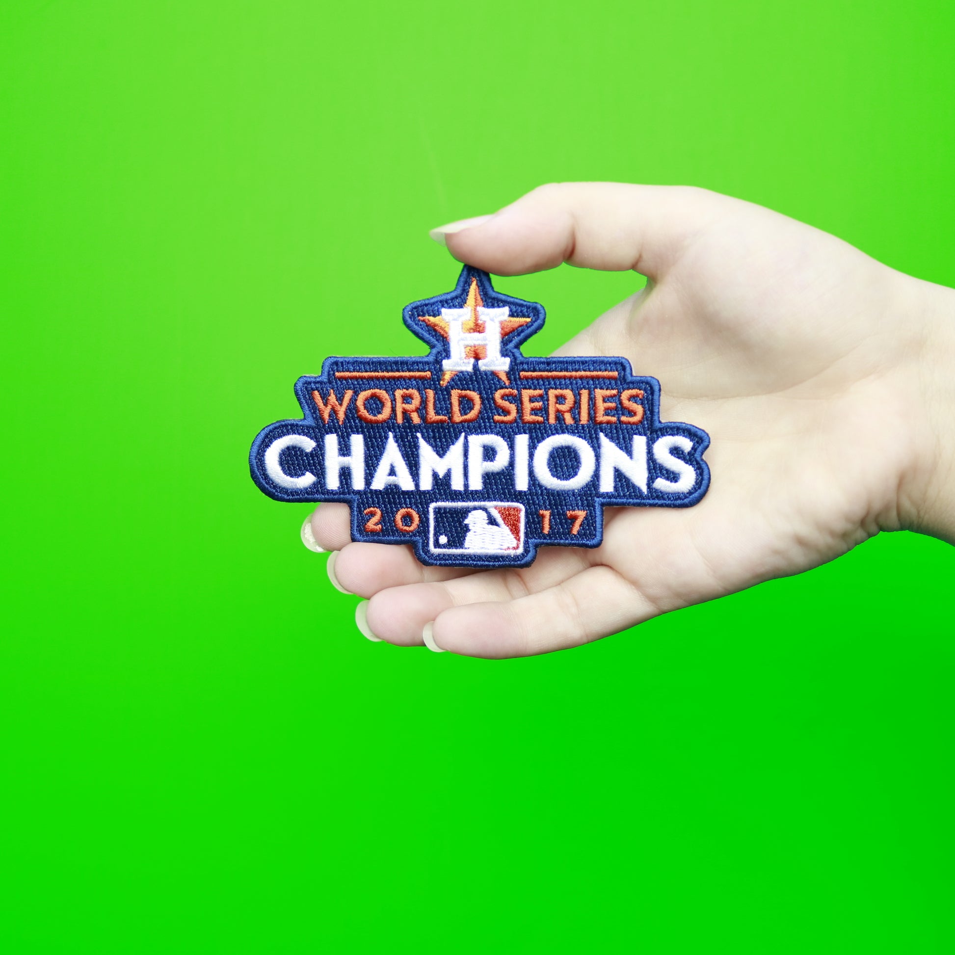 ⚾3.5 NEWHOUSTON Astros Logo Iron-on Baseball Jersey Patch-World Series  Champions!