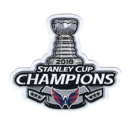2018 NHL Stanley Cup Final Champions Washington Capitals Commemorative Jersey Patch 