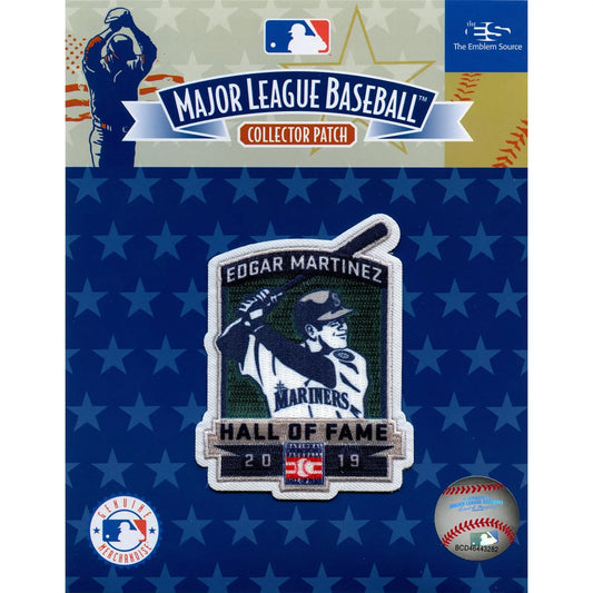 2019 National Hall Of Fame Induction Edgar Martinez Patch 