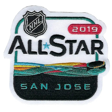 2019 Official NHL All Star Game San Jose Sharks Jersey Patch 