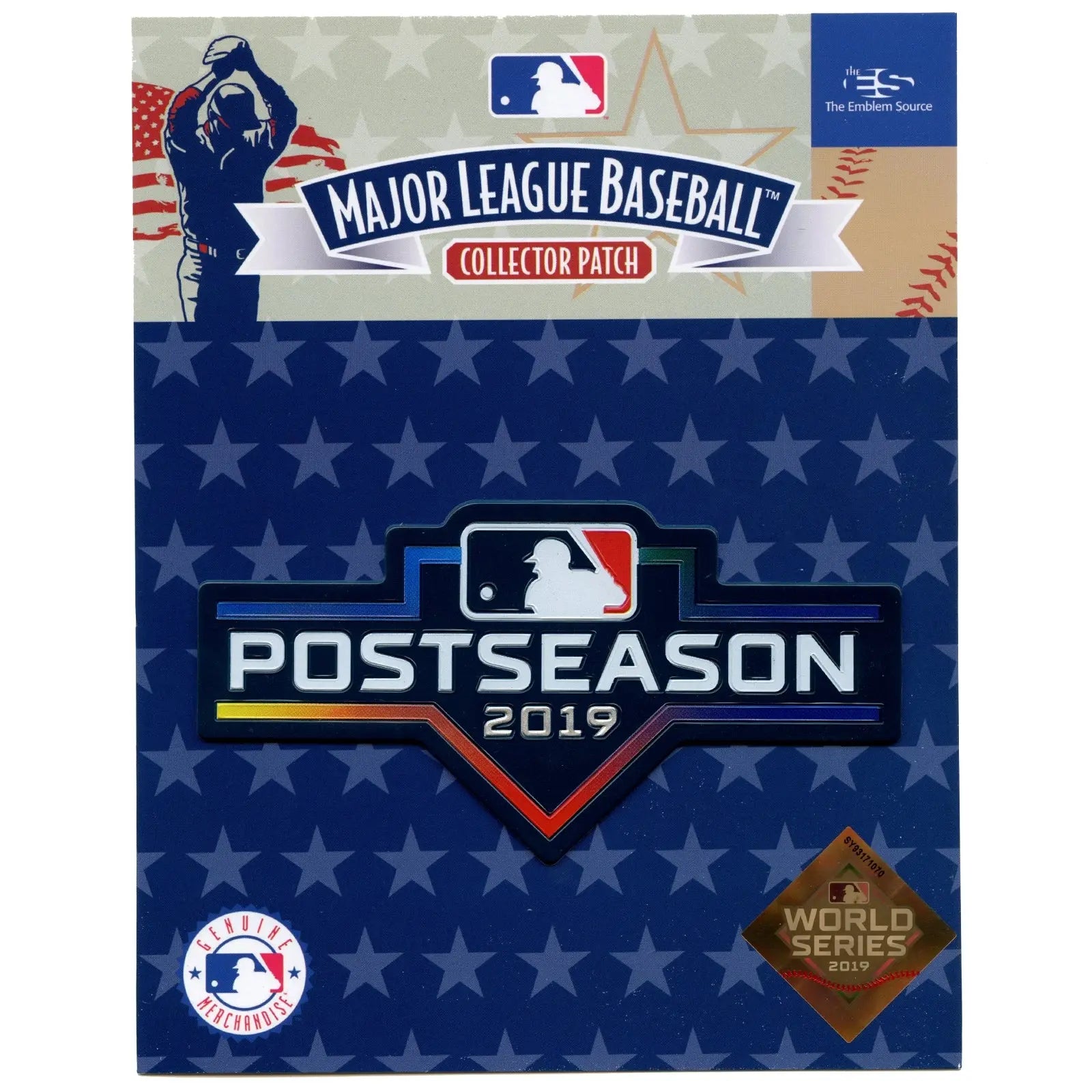 2019 Major League Baseball Postseason Emboss Tech Jersey Patch – Patch ...