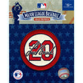 2020 Lou Brock #20 St Louis Cardinals Cream Memorial Patch 
