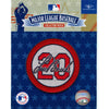 2020 Lou Brock #20 St Louis Cardinals Silver Memorial Patch 