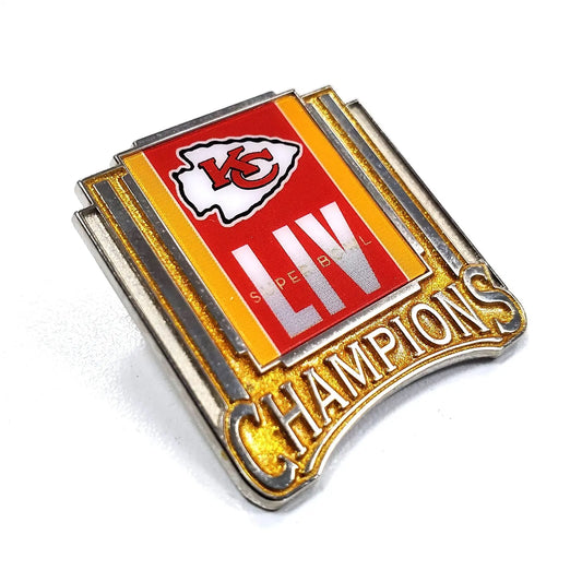 2020 Super Bowl 54 LIV  Champions Kansas City Chiefs Collector Pin 