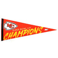 2020 Super Bowl 54 LIV  Champions Kansas City Chiefs Classic Pennant 