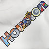 Patch Collection's Houston Texas Iconic Collage Unisex Crewneck T-Shirt 