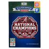 2020 College National Champions Alabama Crimson Tide Football Patch 