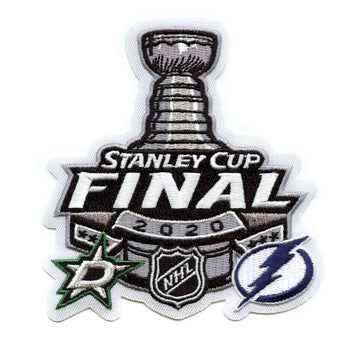 2020 Official NHL Stanley Cup Final Dueling Patch Dallas Stars vs. Tampa Bay Lightning 