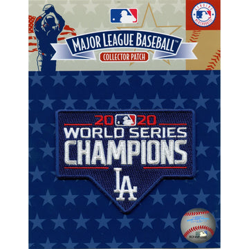 2020 MLB World Series Champions Los Angeles Dodgers Trophy Patch Diamond Series