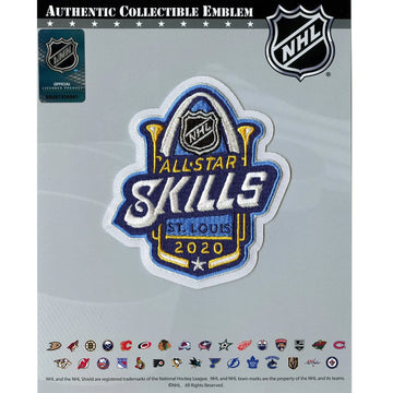 2020 Official NHL All Star Skills St Louis Blues Jersey Patch 