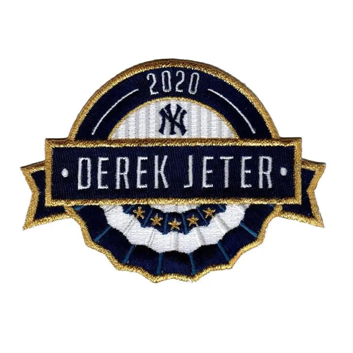 2020 Derek Jeter New York Yankees MLB Hall of Fame Patch 