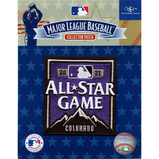 2021 Major League Baseball All Star Colorado Rockies Embroidered Jersey Patch 