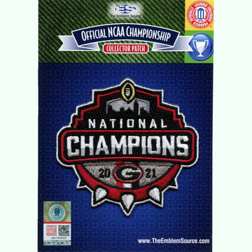 Georgia Bulldogs x Atlanta Braves Fanatics Branded 2021 State of Champions T -Shirt - Black