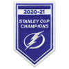 2021 NHL Stanley Cup Final Champions Tampa Bay Lightning Banner Jersey Patch 
