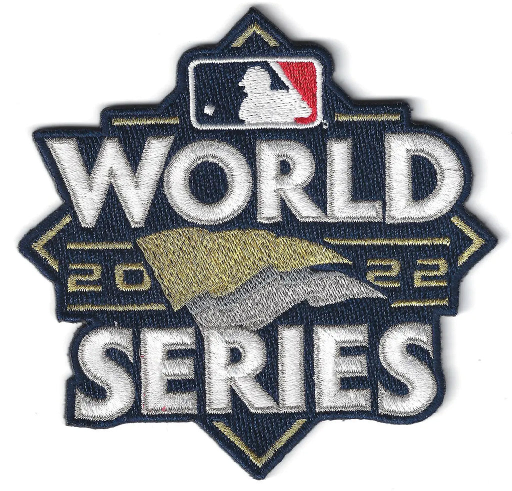 2022 MLB World Series Embroidered Jersey Patch Philadelphia Phillies Houston Astros