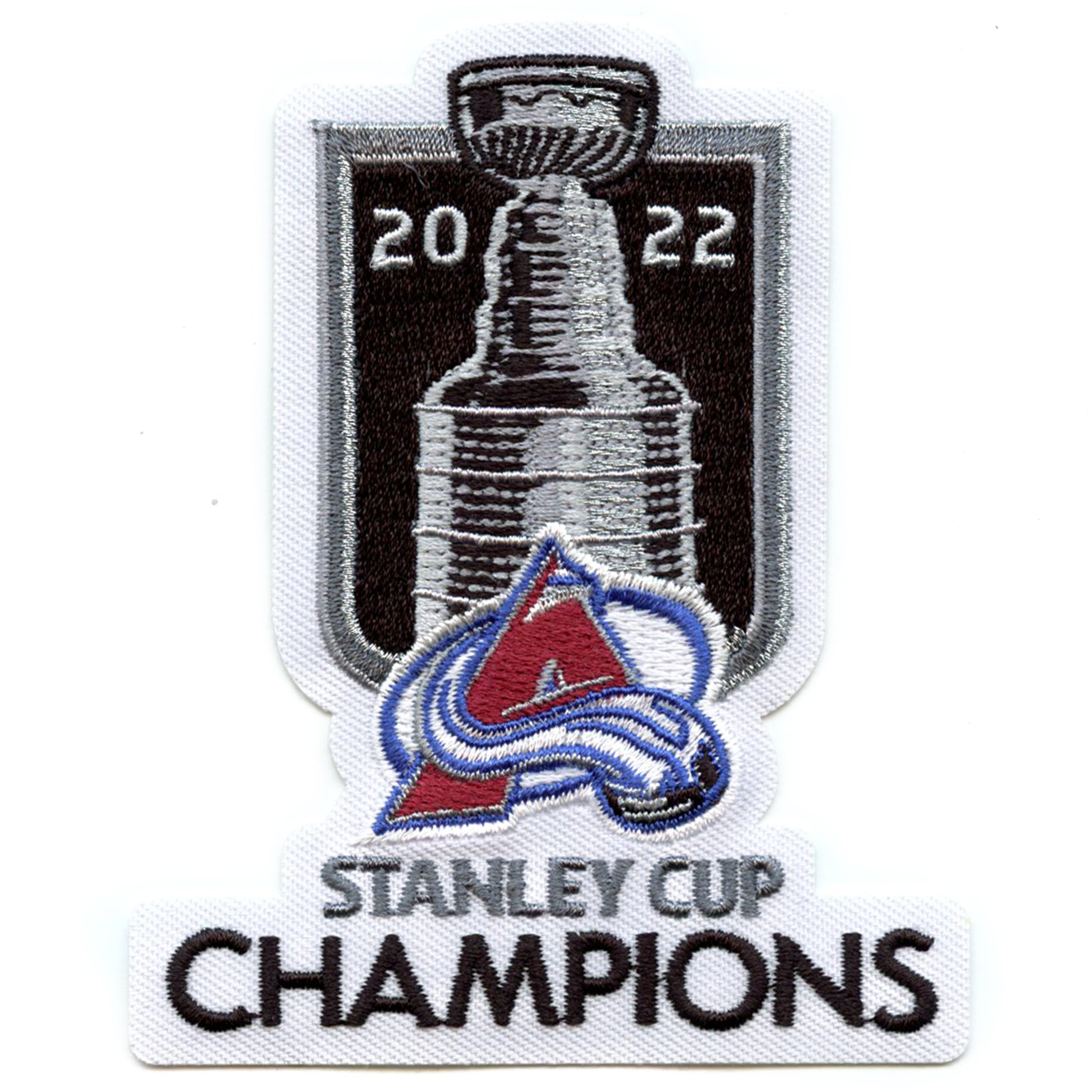  1996 NHL Stanley Cup Jersey Patch Colorado Avalanche vs. Florida  Panthers : Applique Patches : Sports & Outdoors