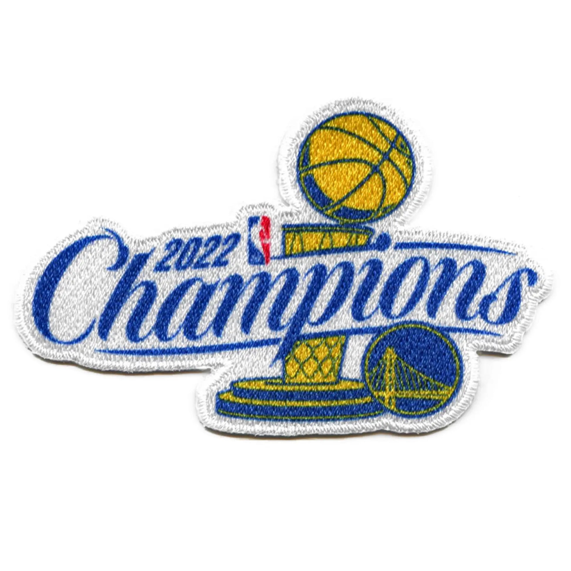 Golden State Warriors 2022 NBA Finals Champion Patch Jersey – All