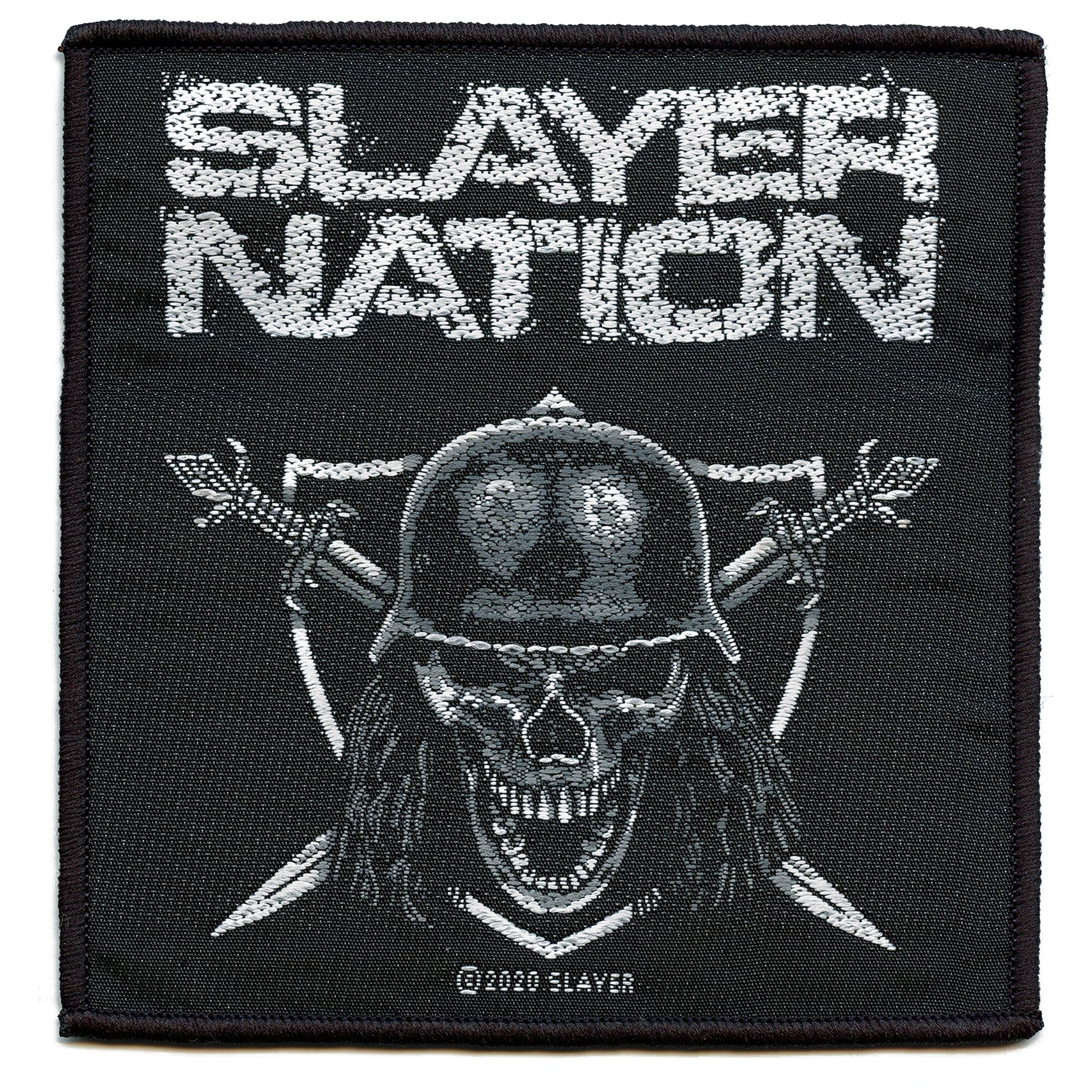 2020 Slayer Nation Woven Sew On Patch 