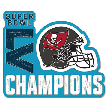 2021 Super Bowl 55 LV Champions Collector Pin Tampa Bay Buccaneers 