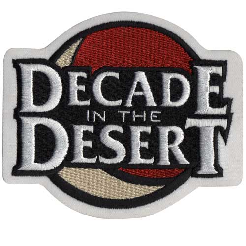Phoenix Coyotes 10th Anniversary Patch Decade In The Desert (2006-07) 