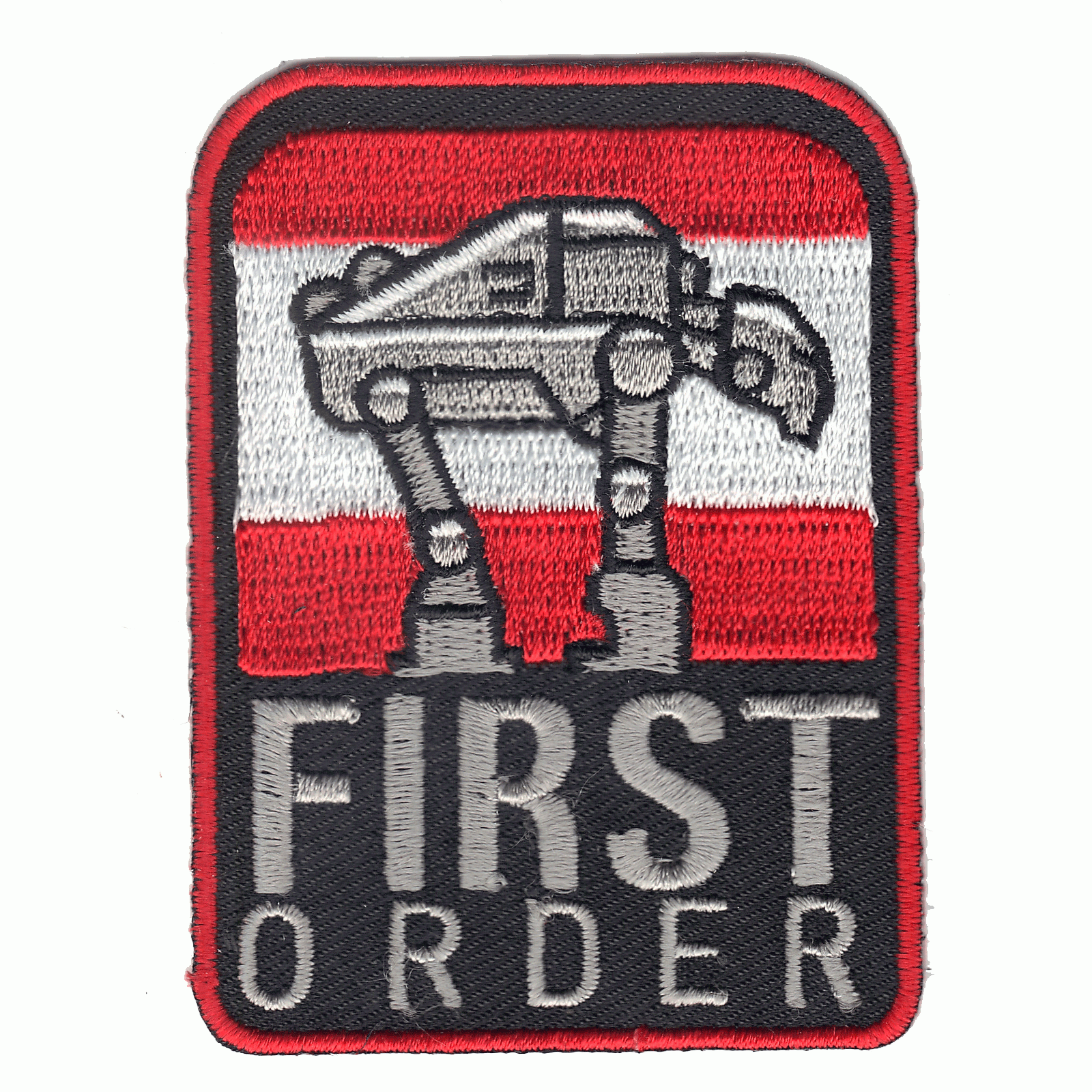 Star Wars The Last Jedi AT-AT 'First Order' Logo Iron On Patch – Patch ...