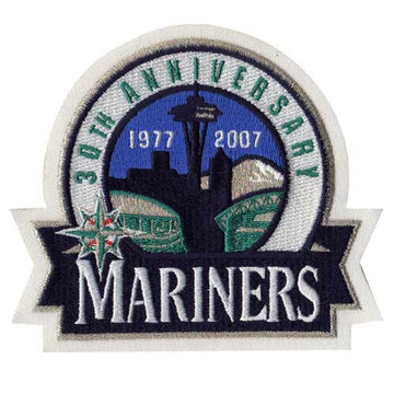 2007 Seattle Mariners 30th Anniversary Patch 