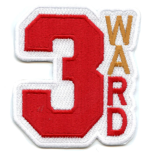 Houston 3rd Ward Embroidered Iron On Patch 