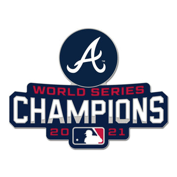 2021 MLB World Series Champions Jersey Patch Atlanta Braves