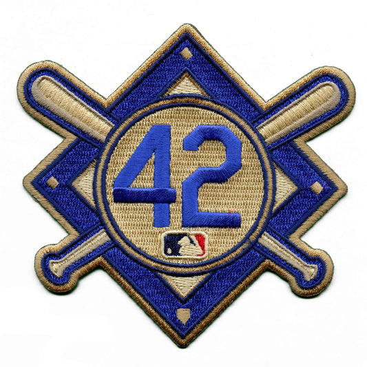 Jackie Robinson Day "42" MLB Jersey Sleeve Patch 