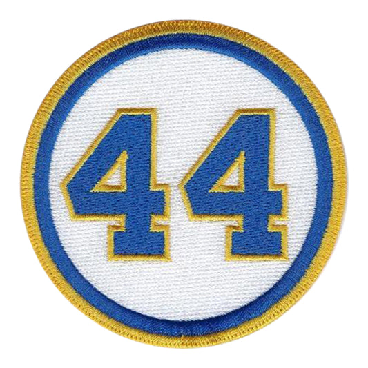 2020 Milwaukee Brewers Golden 50th Anniversary Sleeve Patch