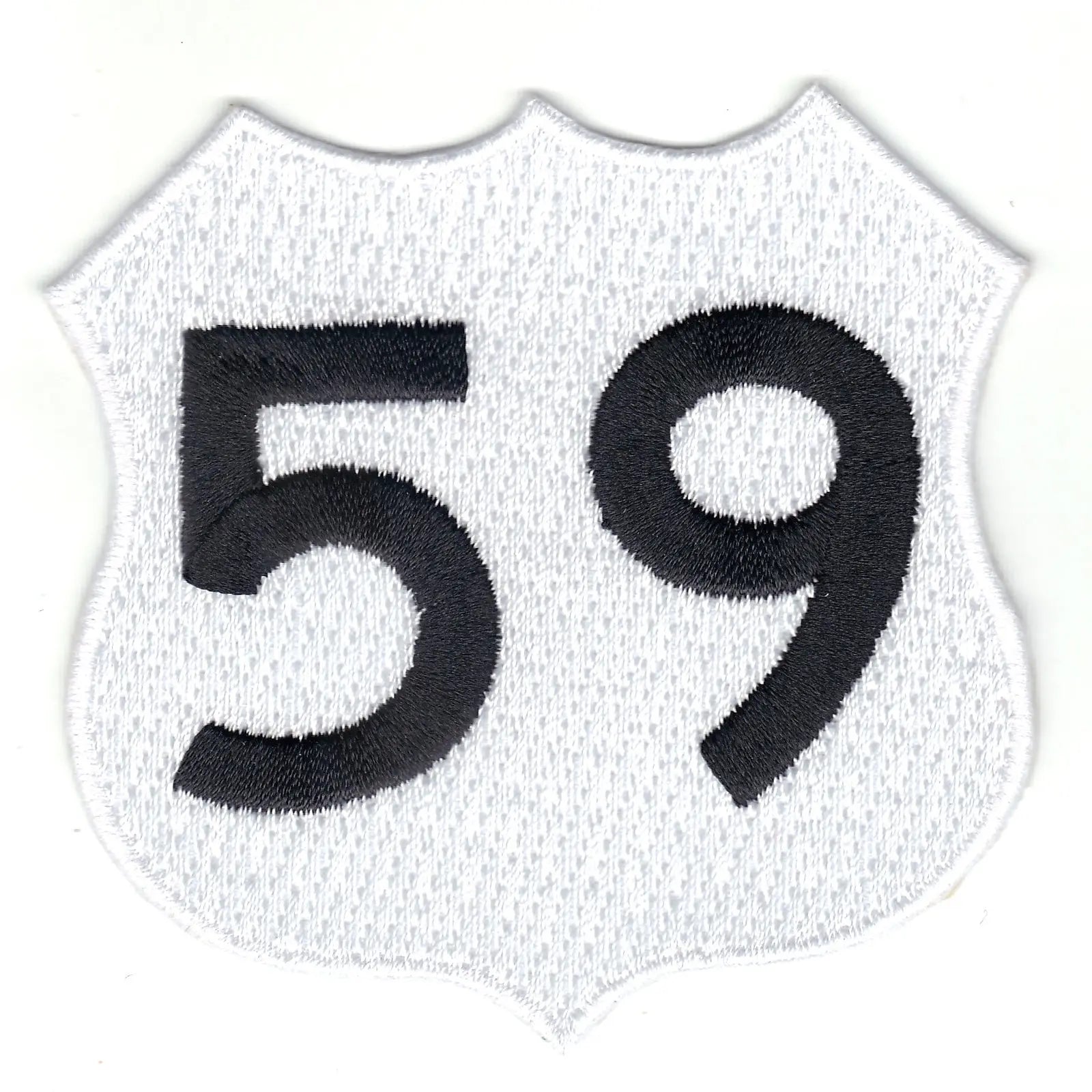 Houston Highway 59 Sign Logo Iron On Patch – Patch Collection