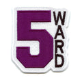 Houston 5th Ward Embroidered Iron On Patch