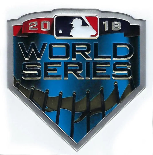 2018 MLB World Series Emboss Tech Jersey Patch Boston Red Sox Los Angeles Dodgers 