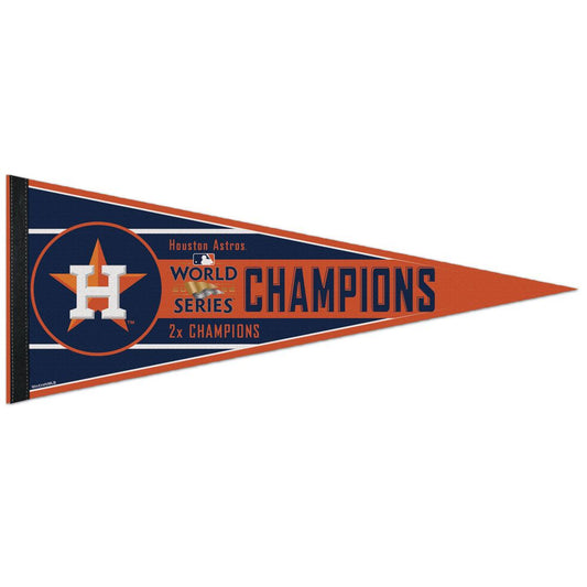 Houston Astros WinCraft 2022 American League Champions Locker Room 12'' x  30'' Official On-Field Pennant