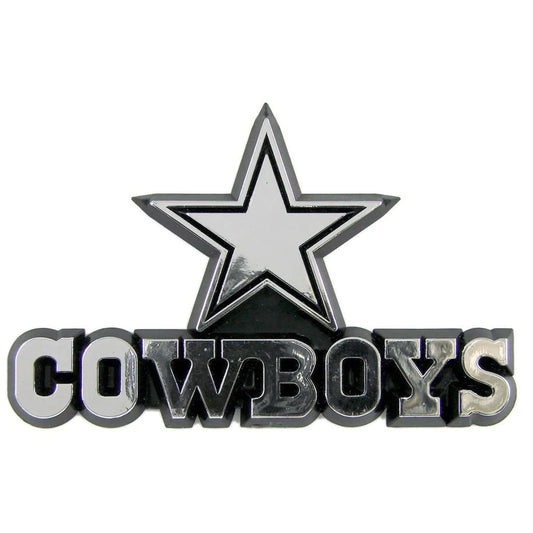 Dallas Cowboys Car 3D Chrome Auto Emblem 