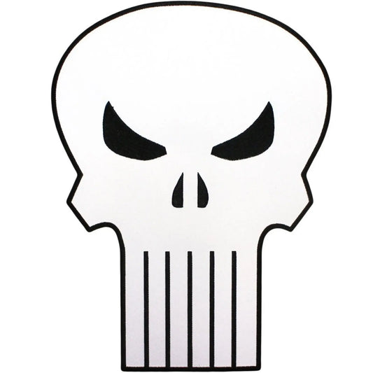 Marvel Comics Punisher Skull Iron On Patch Large 